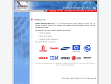 Tablet Screenshot of everexinfotech.com